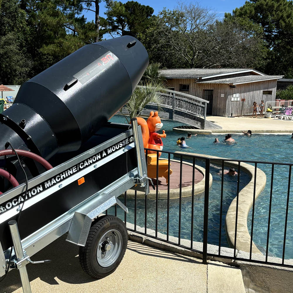 LOCATION CANON À MOUSSE