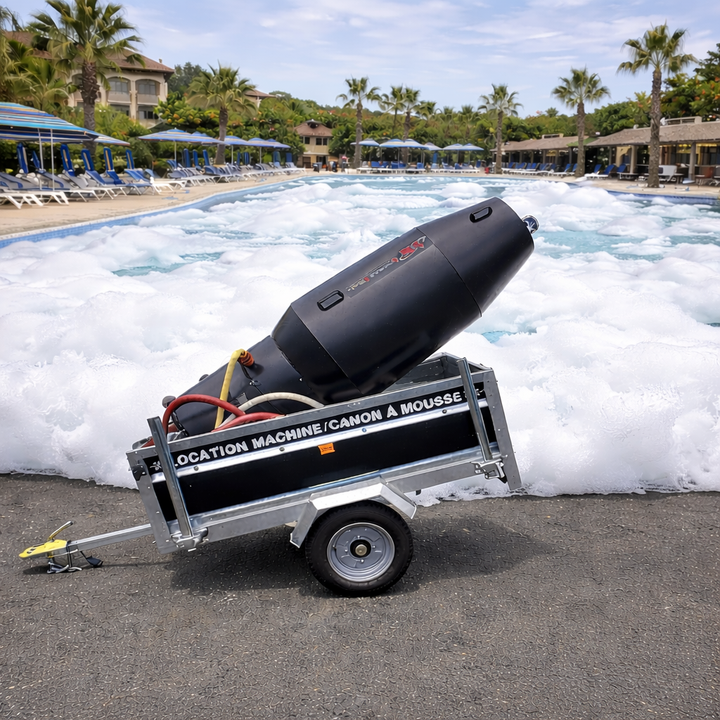LOCATION CANON À MOUSSE